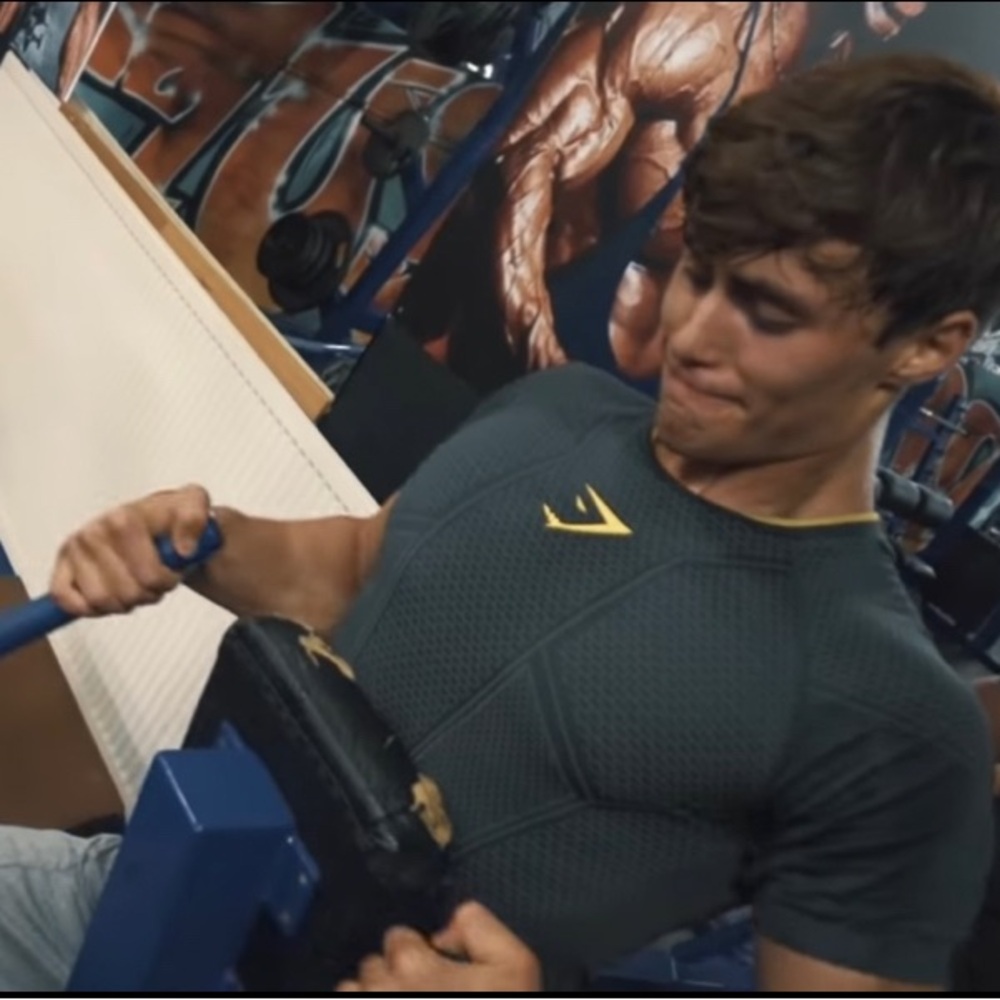 SUPER RARE GYMSHARK ONYX V1 SHORTSLEEVE